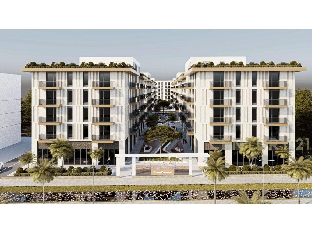 SHITET APARTAMENT 1+1 NE QERRET TEK RESIDENCA PALM PARADISE!