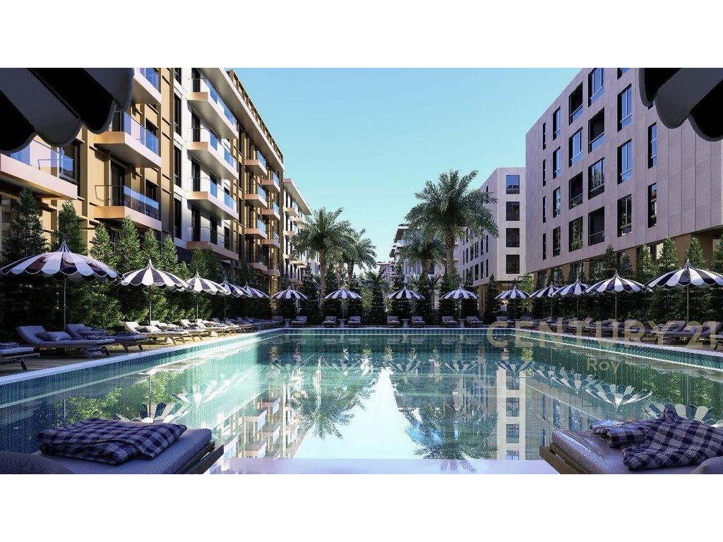 SHITET APARTAMENT 1+1 NE QERRET TEK RESIDENCA PALM PARADISE!