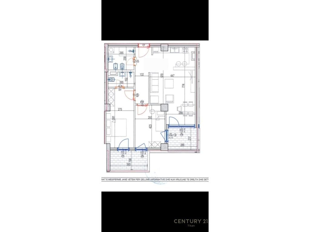Okazion! Shitet apartament 2+1+2, ne Kompleksin Mara ne Don Bosco, me 1516 e/m2!