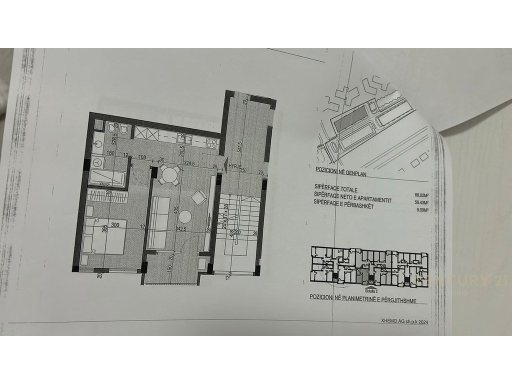 Apartament 1+1 per shitje tek Gjiri i Lalzit!