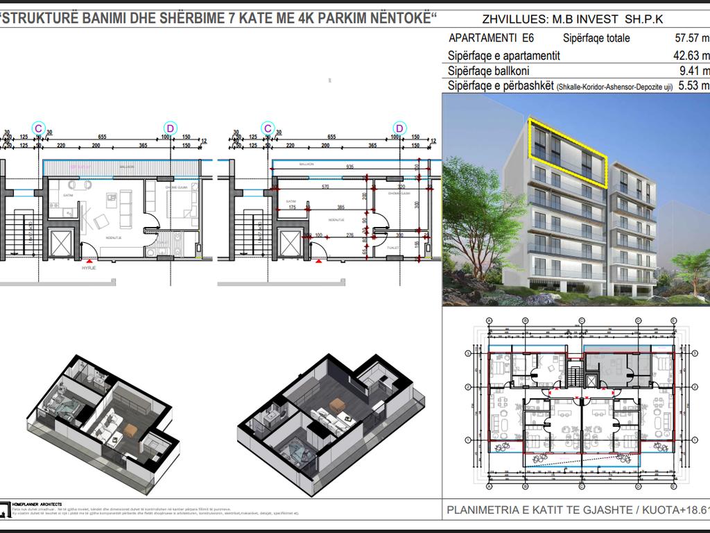 SARANDE,SHESIM APARTAMENT 1+1 NE RRUGEN "SKENDERBEU"