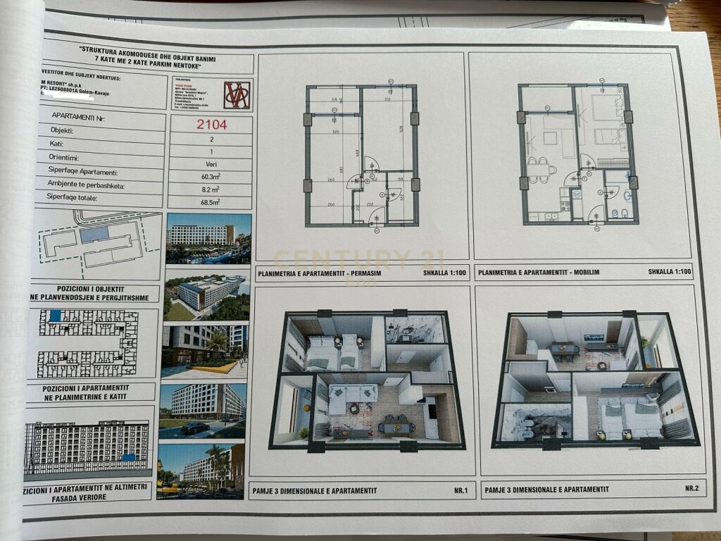 SHITEN APARTMENTE 1+1/ 2+1/ DUBLEX. V.M RESORT NE PLAZHIN E GOLEMIT !!