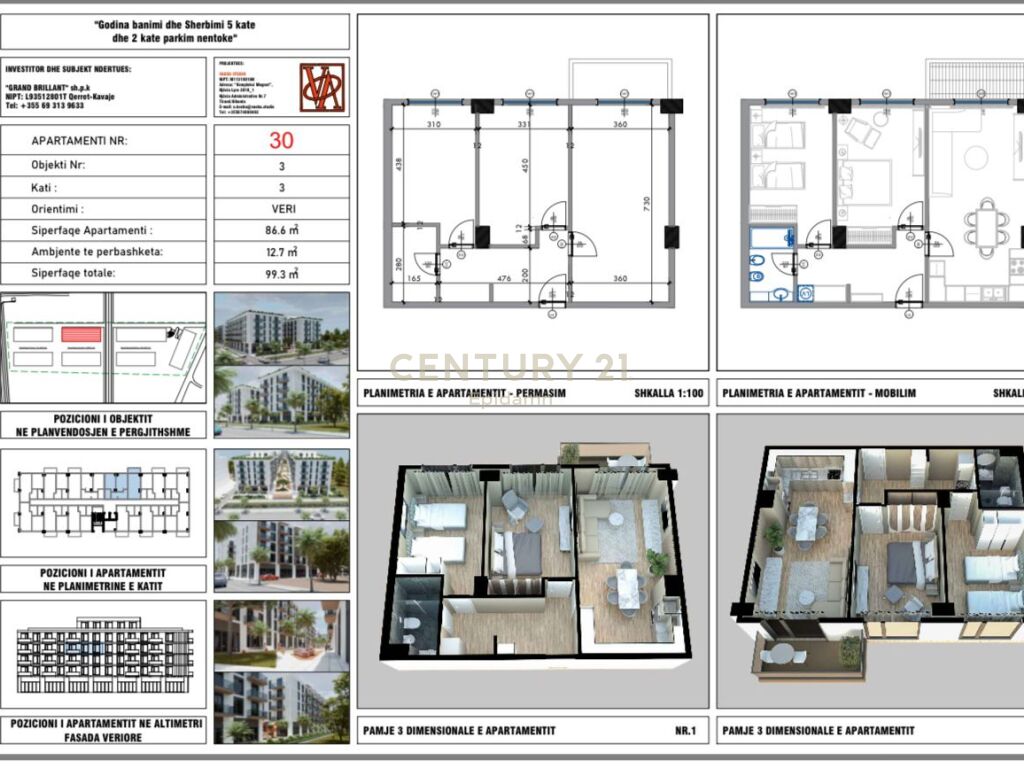 SHITET APARTAMENT 2+1  NE QERRET TEK RESIDENCA ''PALM PARADISE''!!
MUNDESI PAGESE ME KESTE!