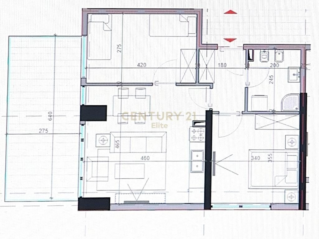 Apartament 2+1 në shitje në Shëngjin – 121,500€ | 90.6 m²