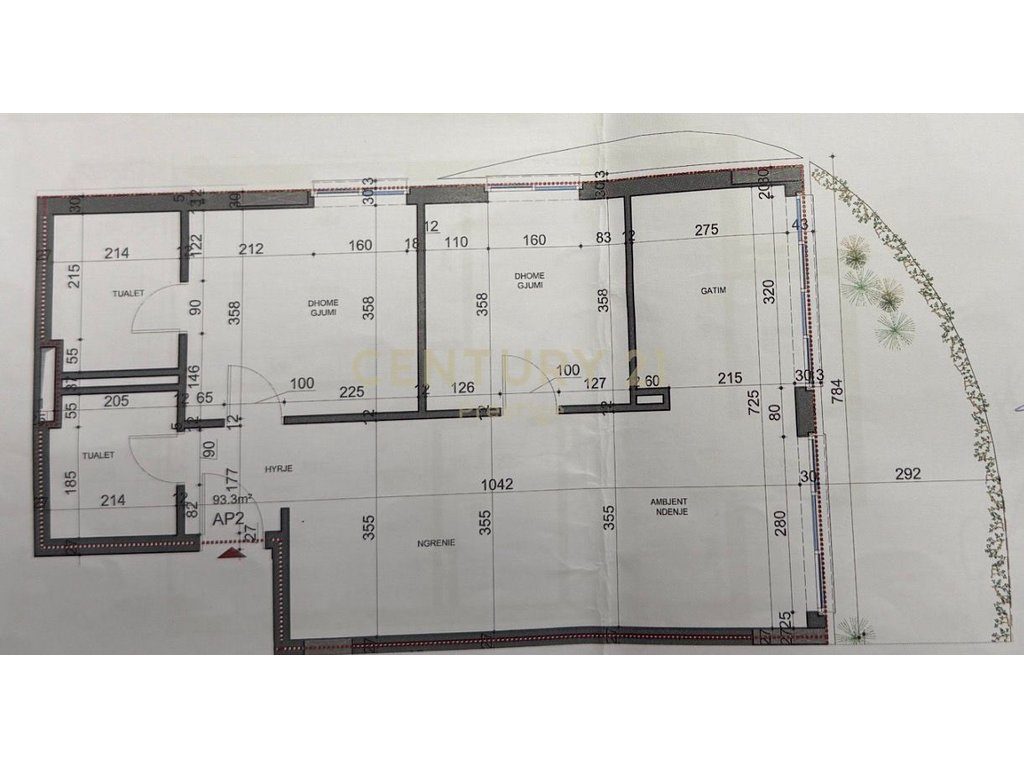 APARTAMENT 2+1+2 ME QIRA "LAKE DIAMOND RESIDENCE", LIQENI I THATE-TIRANE!