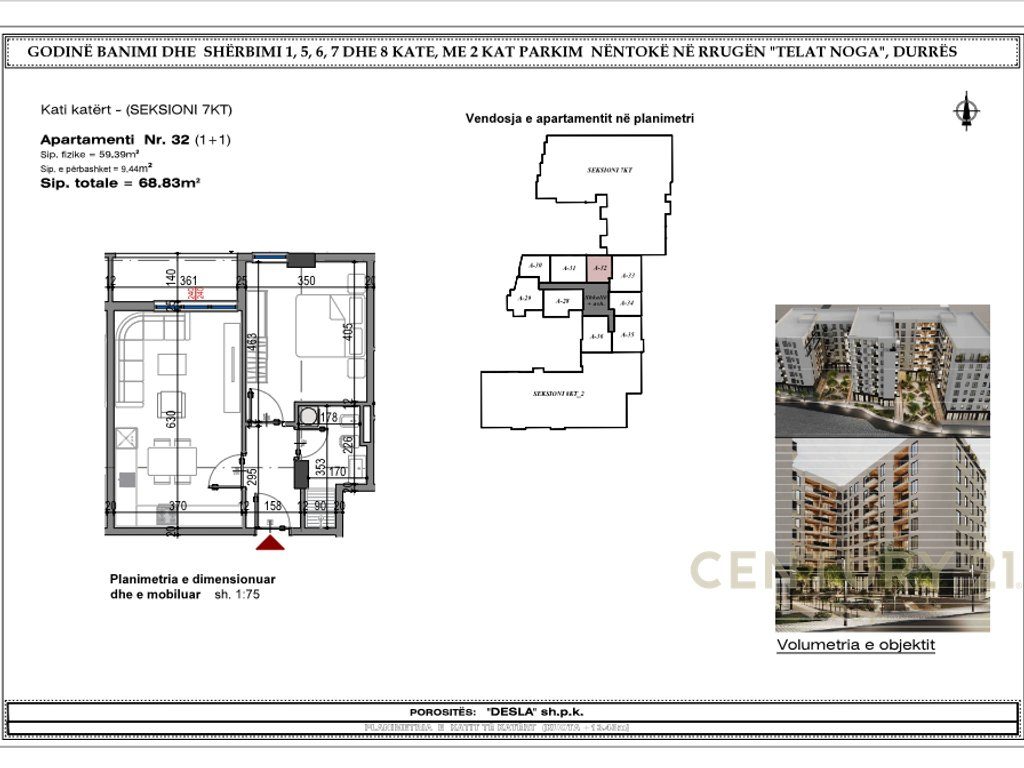 EXCLUSIVE! Shitet 1+1 te West Residence, Durres! Mundesi Pagese me Keste !