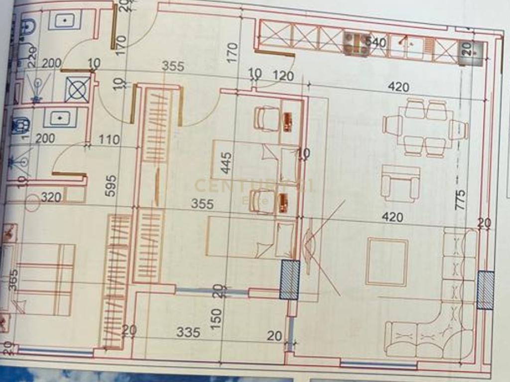 Shitet Apartament 2+1+2 në Rrugën OSBE, Kamëz – Ndërtim i Ri