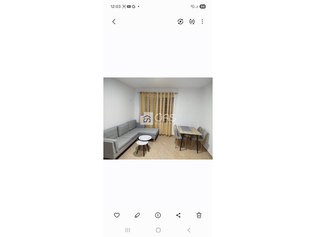 jepet me qira  Apartament 1+1 astir