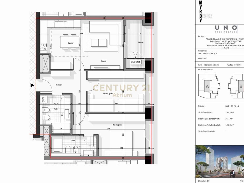 APARTAMENT EKSKLUZIV PER SHITJE TE TIRANA BOULEVARD 2+1