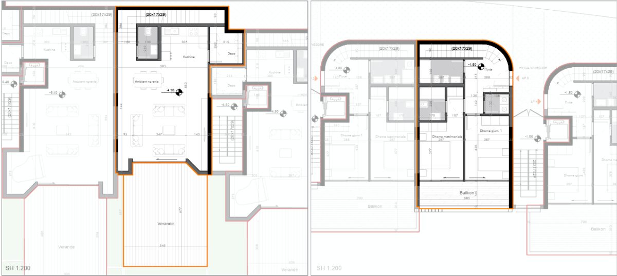 Duplex 2+1 Në Shitje Golden Hills Residence