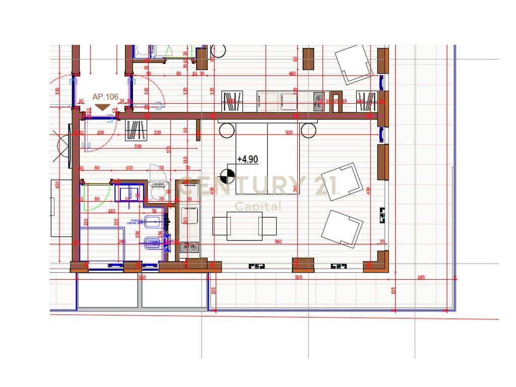 Shesim Apartament 1+1 në Sarandë!