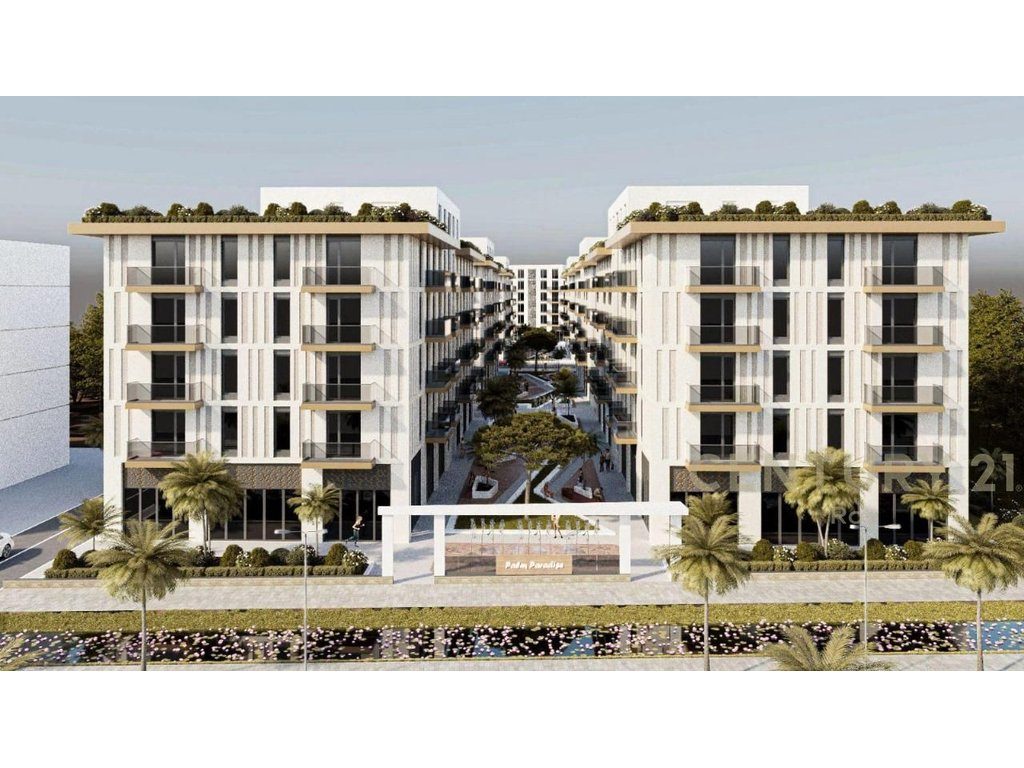 SHITET APARTAMENT 2+1 NE QERRET TEK RESIDENCA PALM PARADISE!