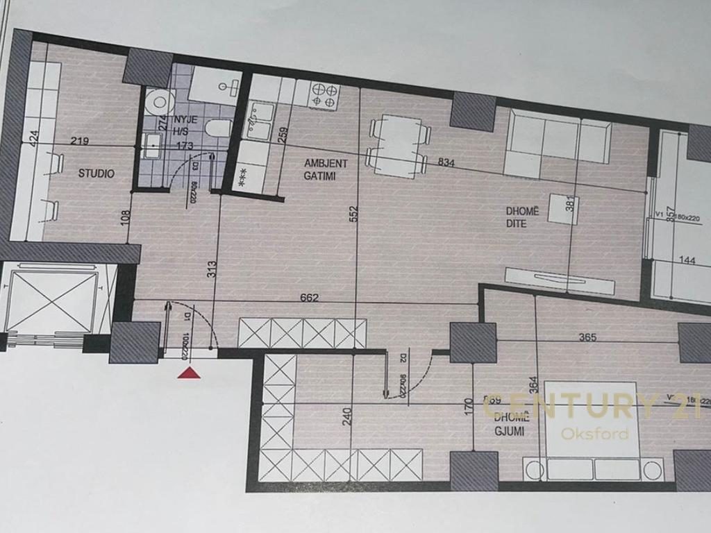 Okazion! Apartament në shitje 2+1, pranë ish Fushës së Aviacionit!