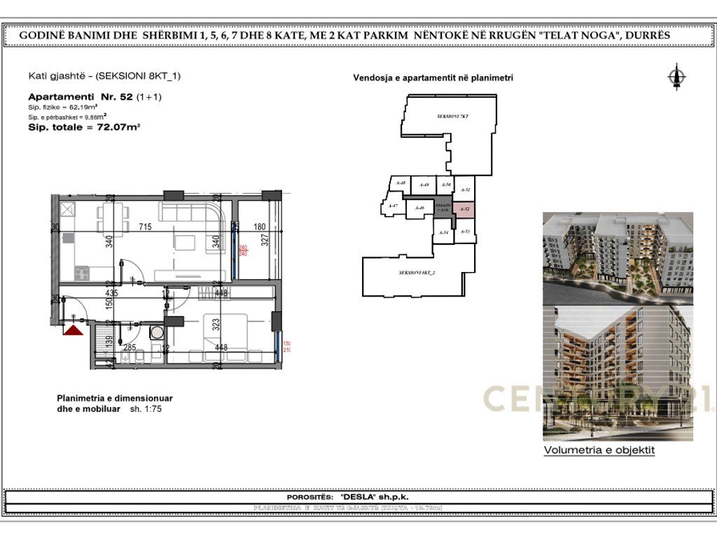 EXCLUSIVE! Shitet 1+1 te West Residence, Durres! Mundesi Pagese me Keste !