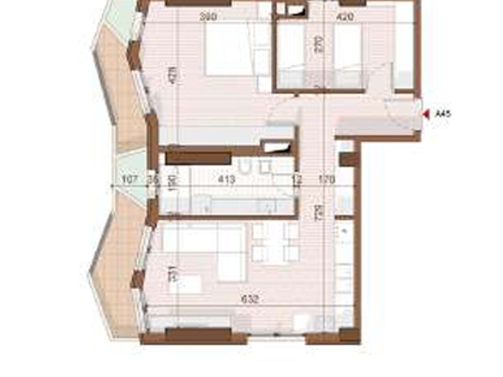 SHITET APARTAMENT 2+1+ VERANDE NE SHENGJIN