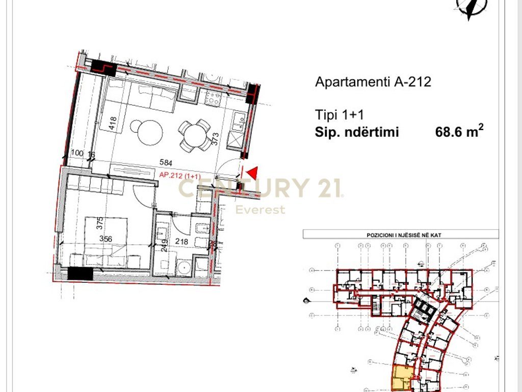 RRUGA BARDHYL – SHESIM APARTAMENT 1+1