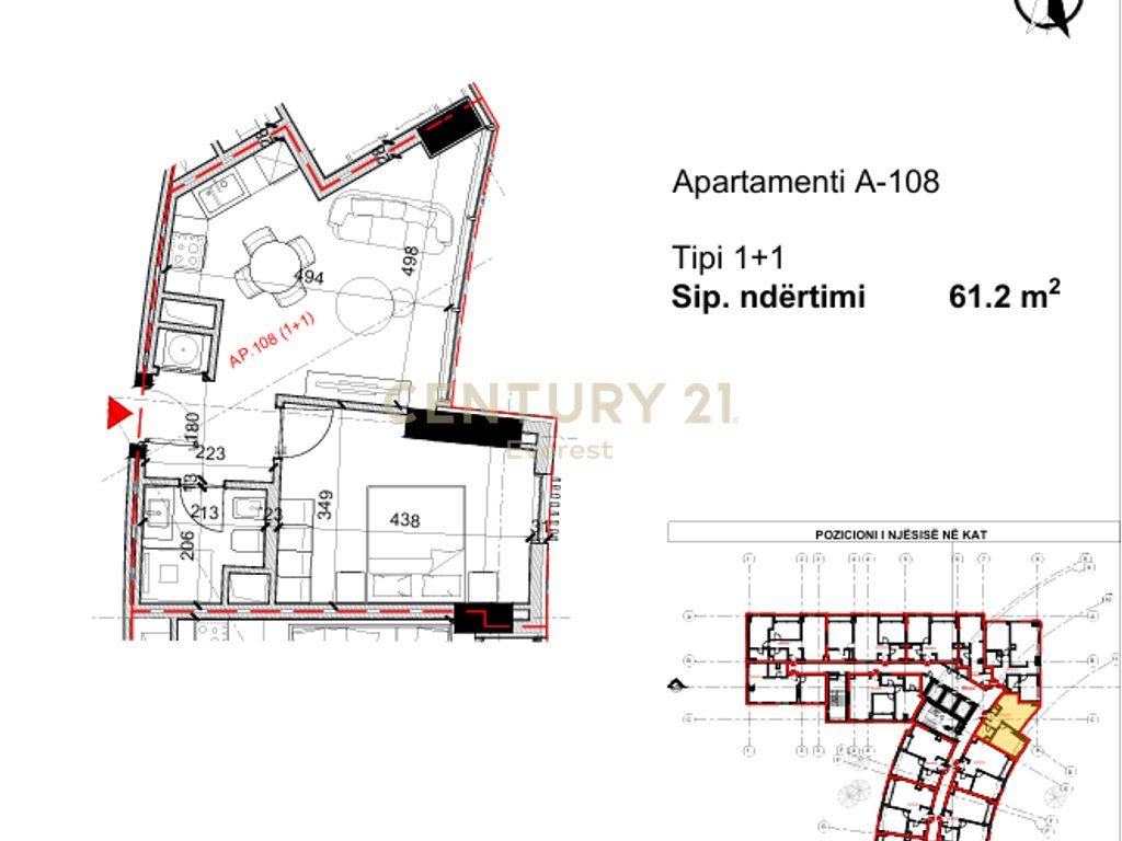 RRUGA BARDHYL – SHESIM APARTAMENT 1+1