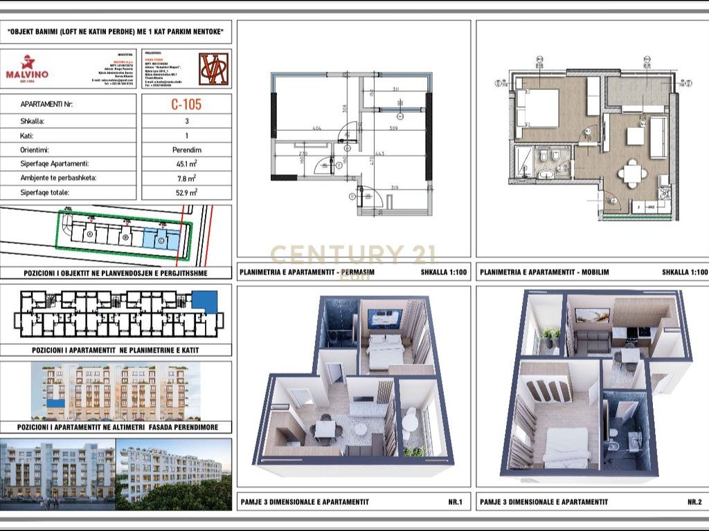 LA MER RESIDENCE NE GOLEM SHITET APARTAMENT 1+1 !