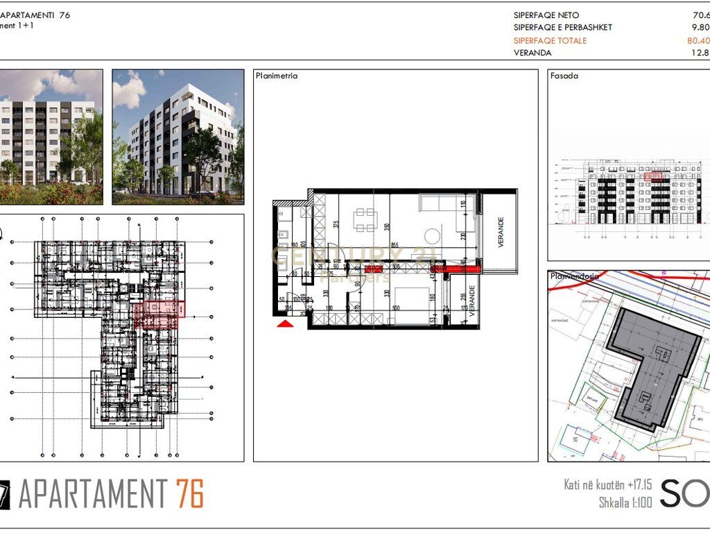 APARTAMENT 1+1 PER SHITJE NE PLATINIUM II RESIDENCES NE PASKUQAN