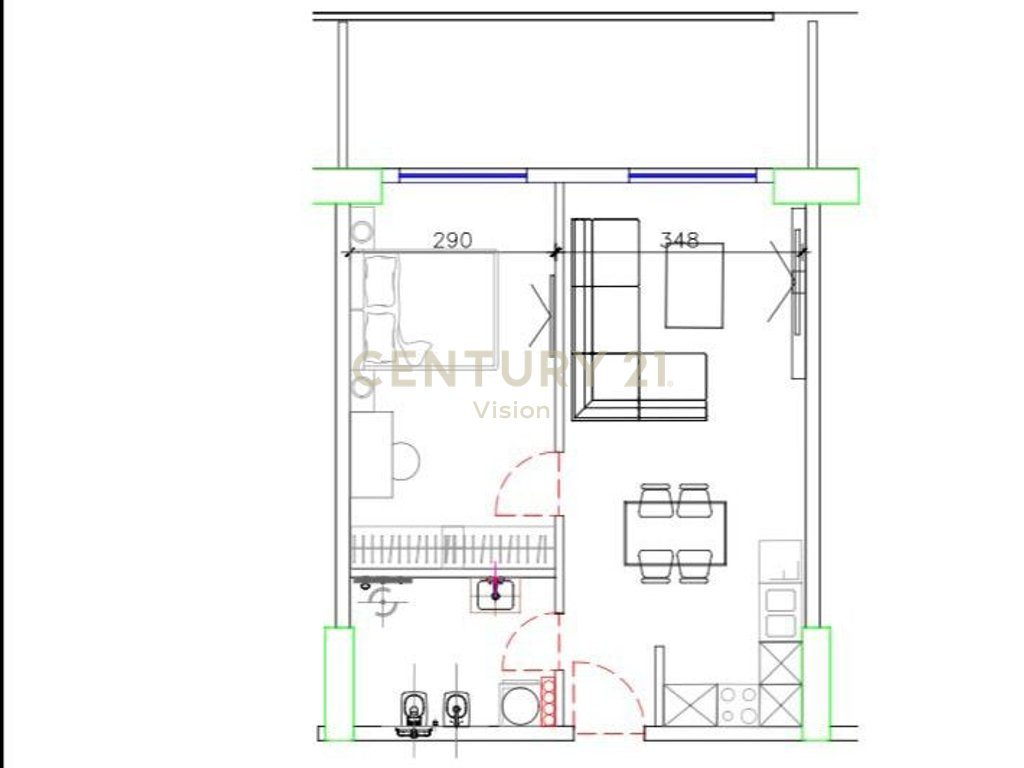 Apartament 1+1 Për Shitje në Shëngjin tek "Prishtina Tower"- 84,500€ | 80.46 m²