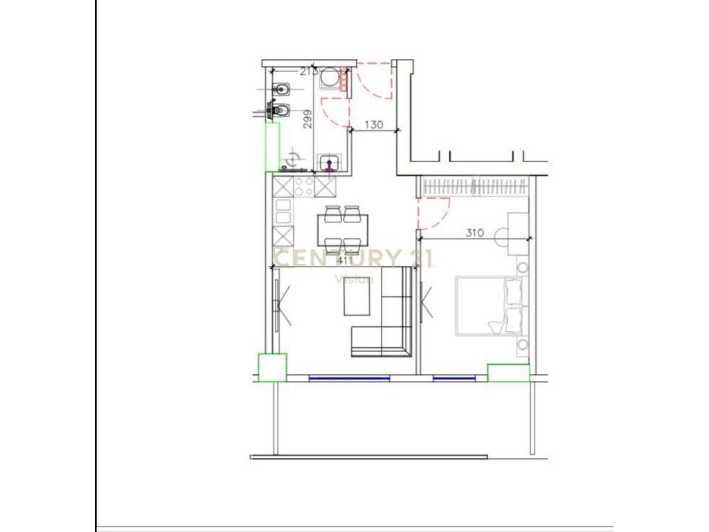 Apartament 1+1 Për Shitje tek "Prishtina Tower" në Shëngjin – 91,800€ | 87.42 m²
