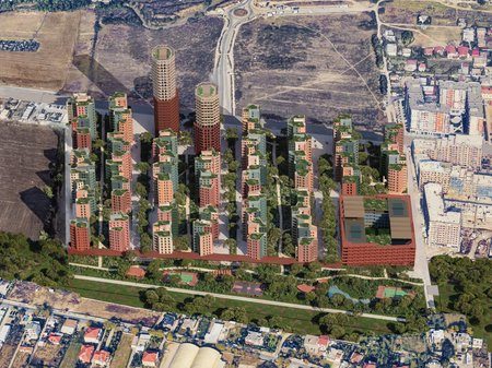 SHES APARTAMENT 3+1+2 NE REZIDENCEN URBAN GATE-ASTIR!