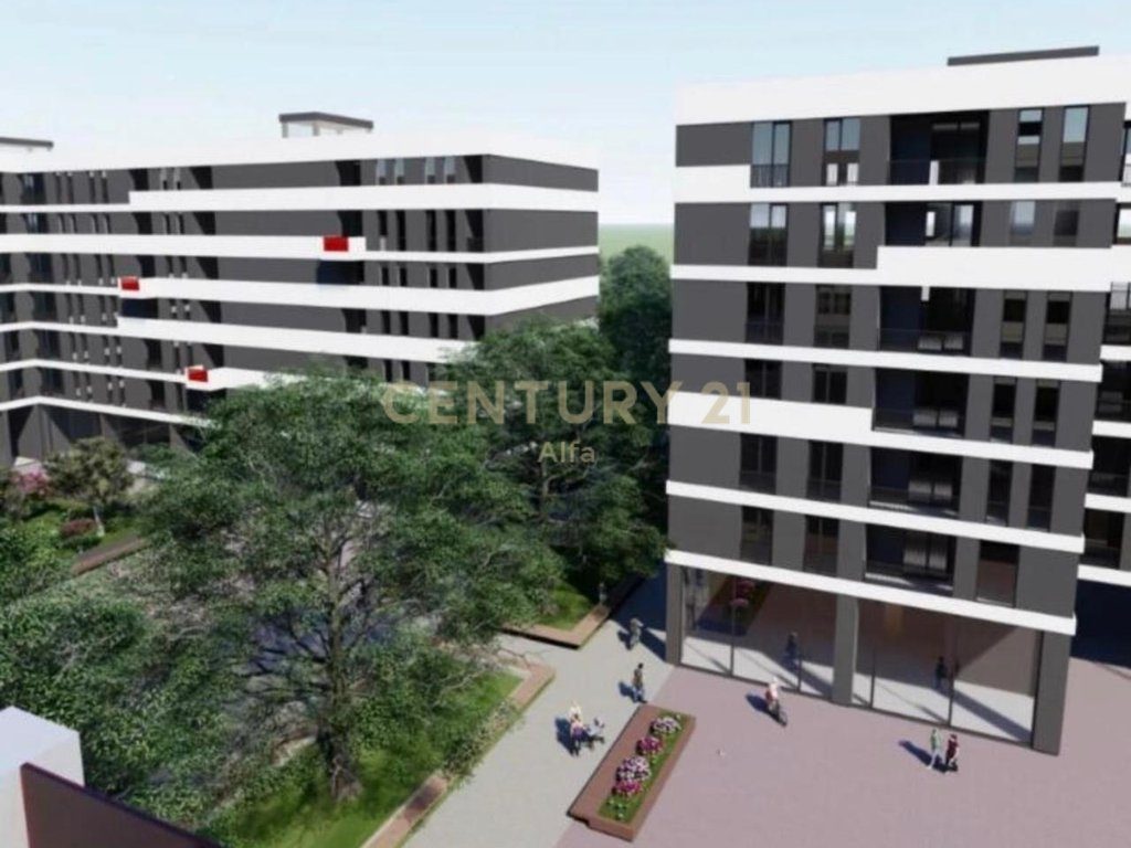 Shitet apartament 2+1+2  tualete tek Riviera Residence ,Kamez!