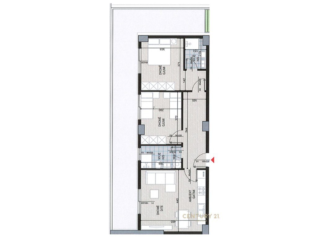 Shesim apartament 2+1+2, tek Ish Fusha e Aviacionit!