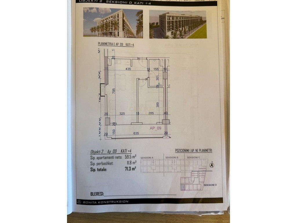 SHESIM APARTAMENT 1+1 TEK KOMPLEKSI VIENA MUNDESI PAGESE ME KESTE!