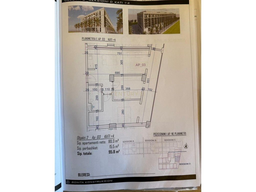 SHESIM APARTAMENT 2+1 TEK KOMPLEKSI VIENA MUNDESI PAGESE ME KESTE!