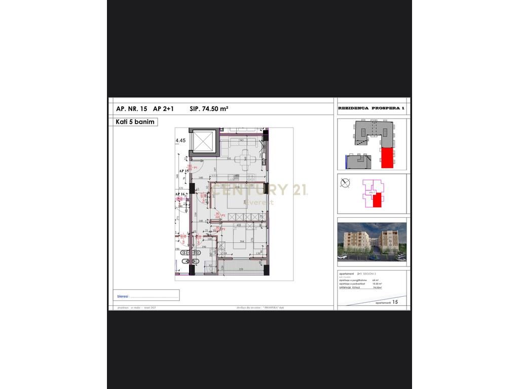 Kompleksi “Kodra e Liqenit”, Paskuqan-Shesim apartament 2+1