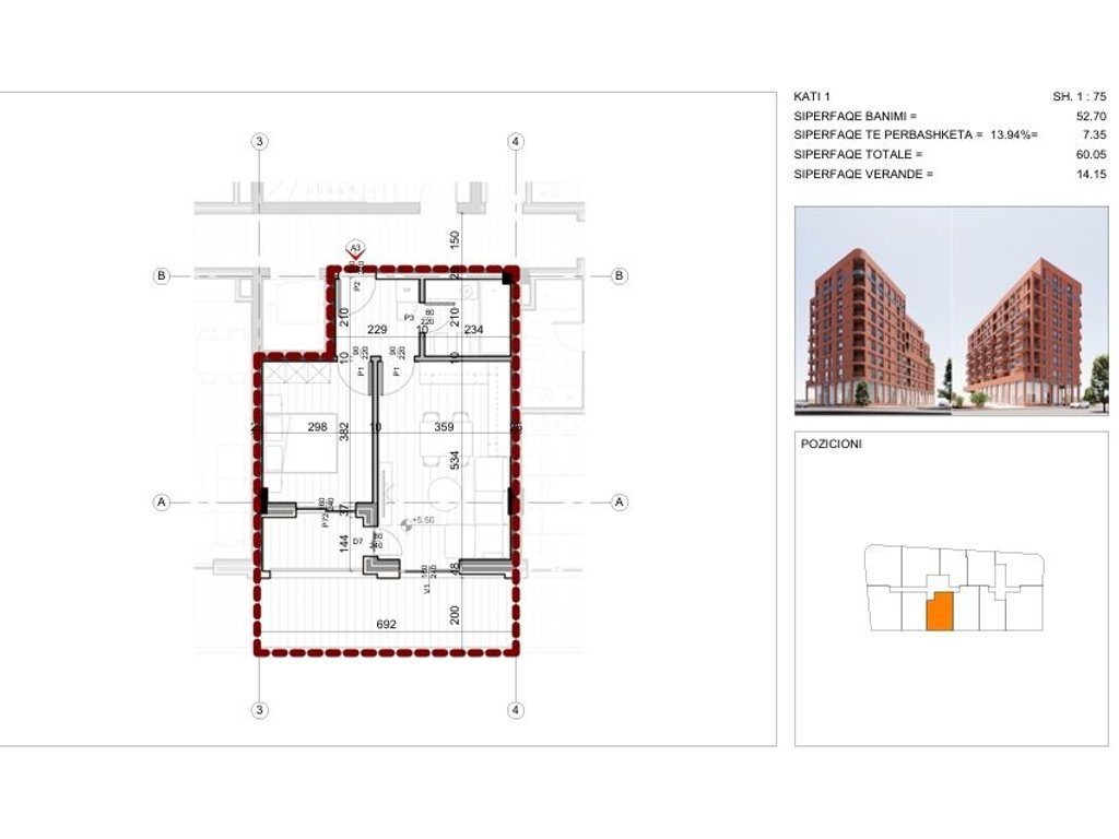 Apartament 1+1 për shitje – Zona e 21 Dhjetorit, pranë Inxhinierisë së Ndërtimit!
