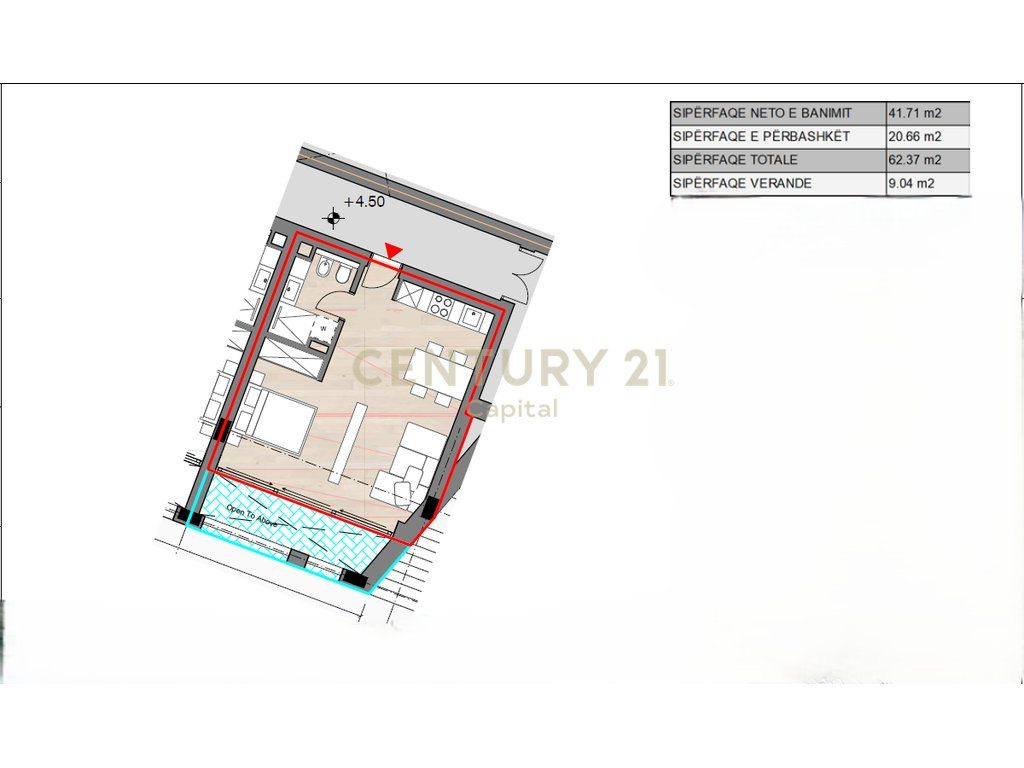 STUDIO APARTAMENT PREMIUM TE FOLIE VILLAGE, JALË!