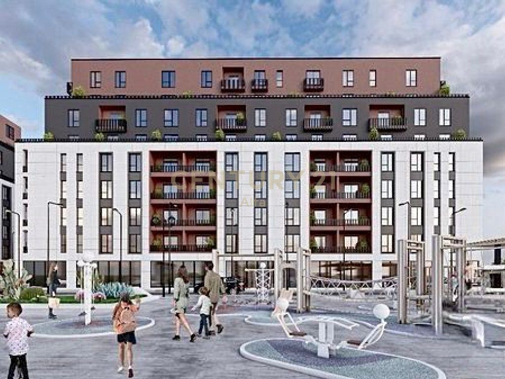 Aravel Residence , Kamez – Shitet Apartament 2+1 me 2 Tualete!