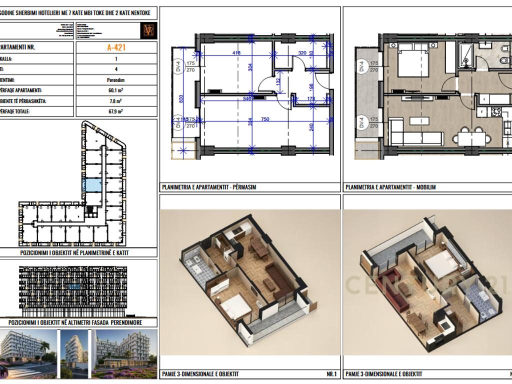 SHITET APARTAMENT 1+1! MUNDESI PAGESE ME KESTE!