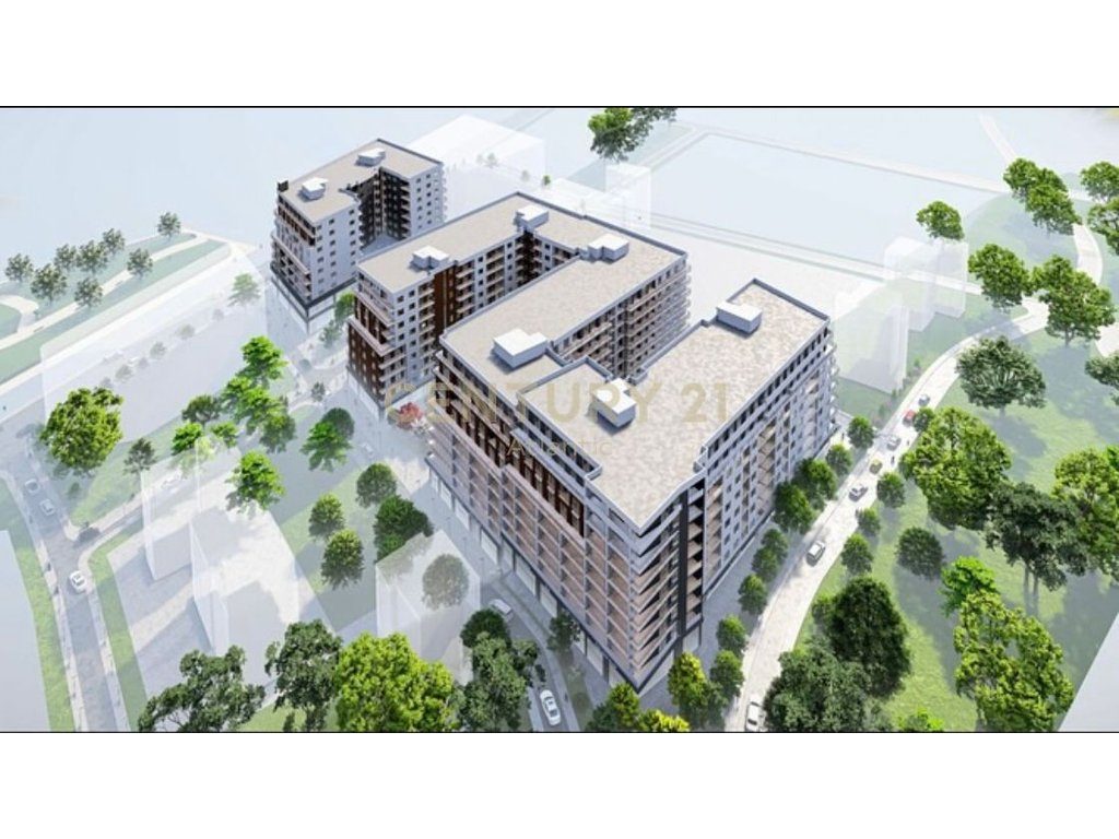 SpaceCity residence , ne fund te bulevardit te ri , shitet 1+1+ballkon