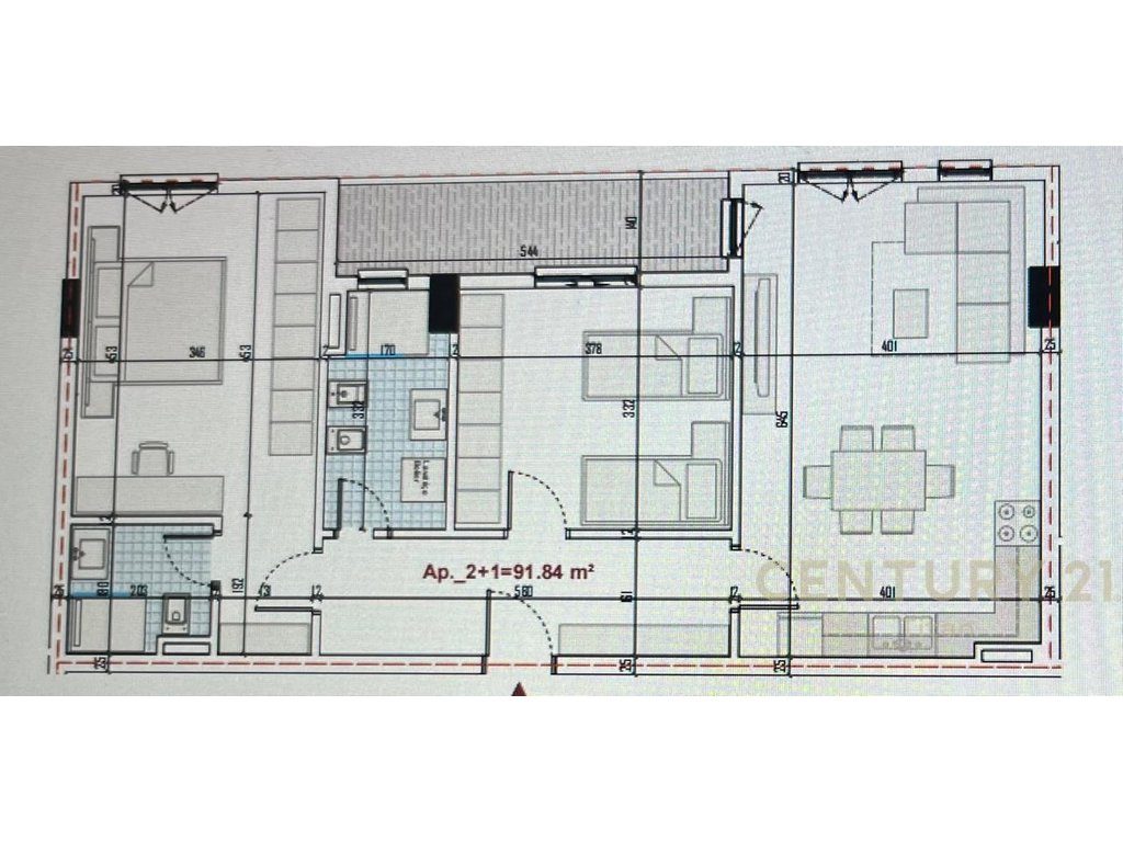 Shitet apartament 2+1+2, ne Rezidencen Ringside, Paskuqan!