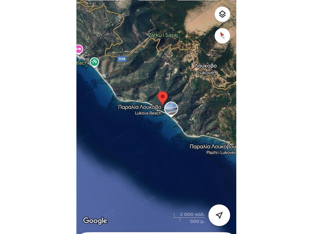 SHITET TOKË PRANË DETIT, 1,500 m² – LUKOVË!!