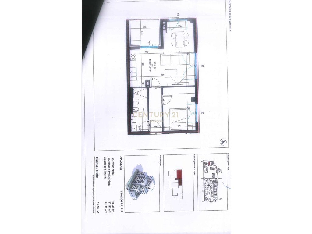 SHITET APARTAMENT 1+1 NE DHERMI, TE SQUARE VILLAGE!