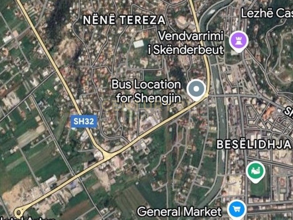 TOKE TRUALL PER SHITJE, POZICION STRATEGJIK MIDIS LEZHES DHE SHENGJINIT