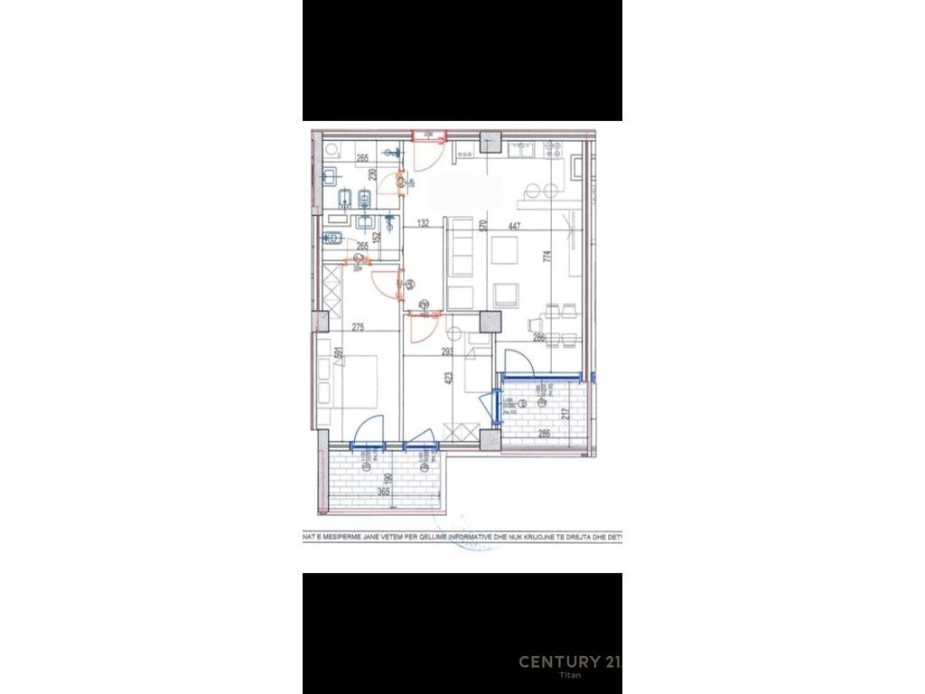 Okazion! Shitet apartament 2+1+2, ne Kompleksin Mara ne Don Bosco, me 1516 e/m2!
