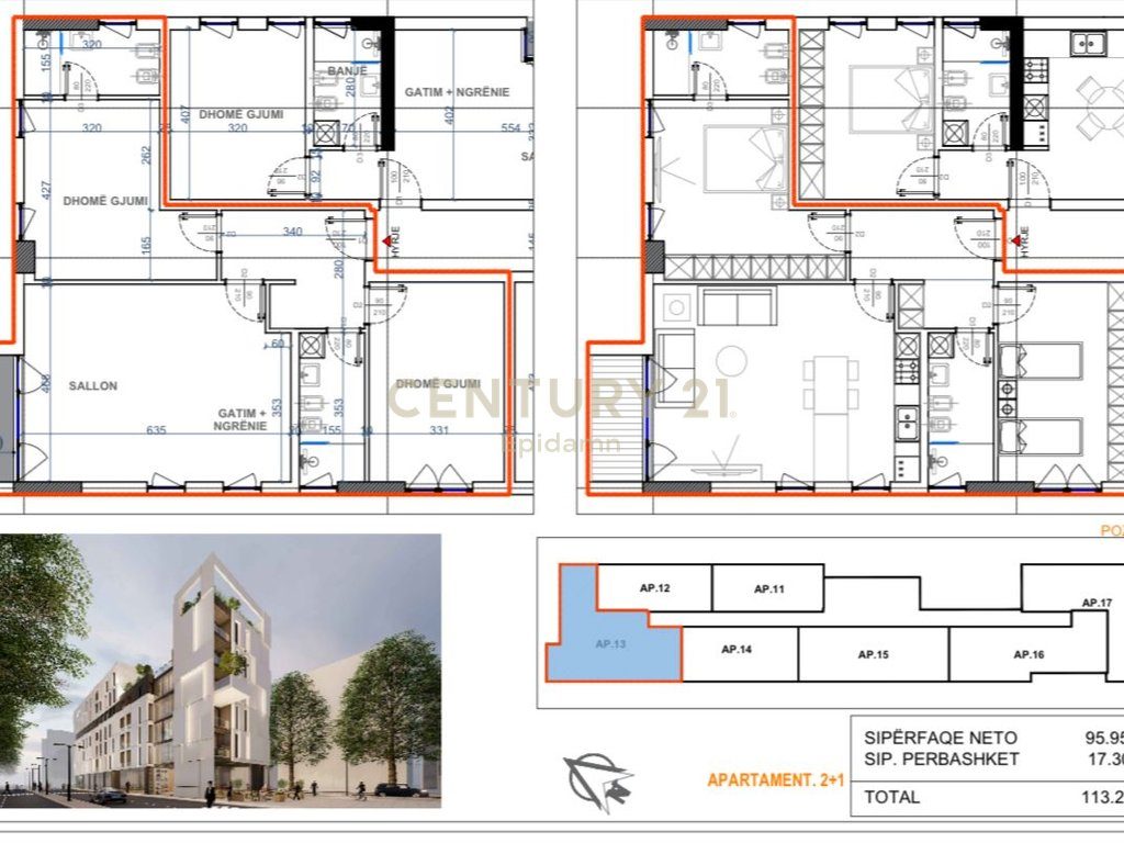 Iluminar Residence - Apartament 2+1 për shitje !!