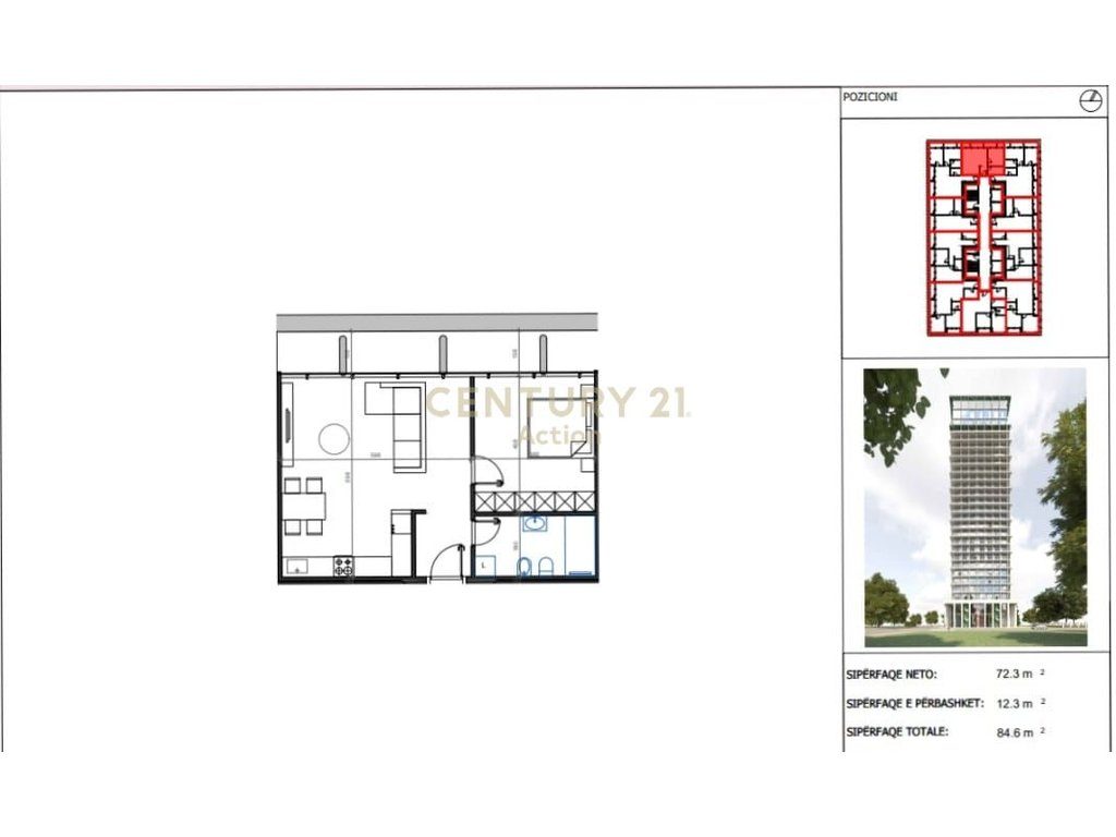 Disponojme per shitje Apartamente 
Eterna Tirana Rezidence