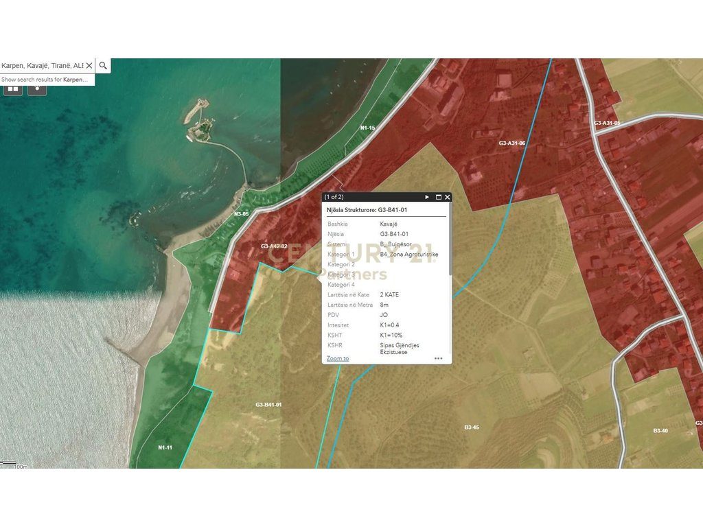 SHITET TOKË 2000m² NË KARPEN – KAVAJË