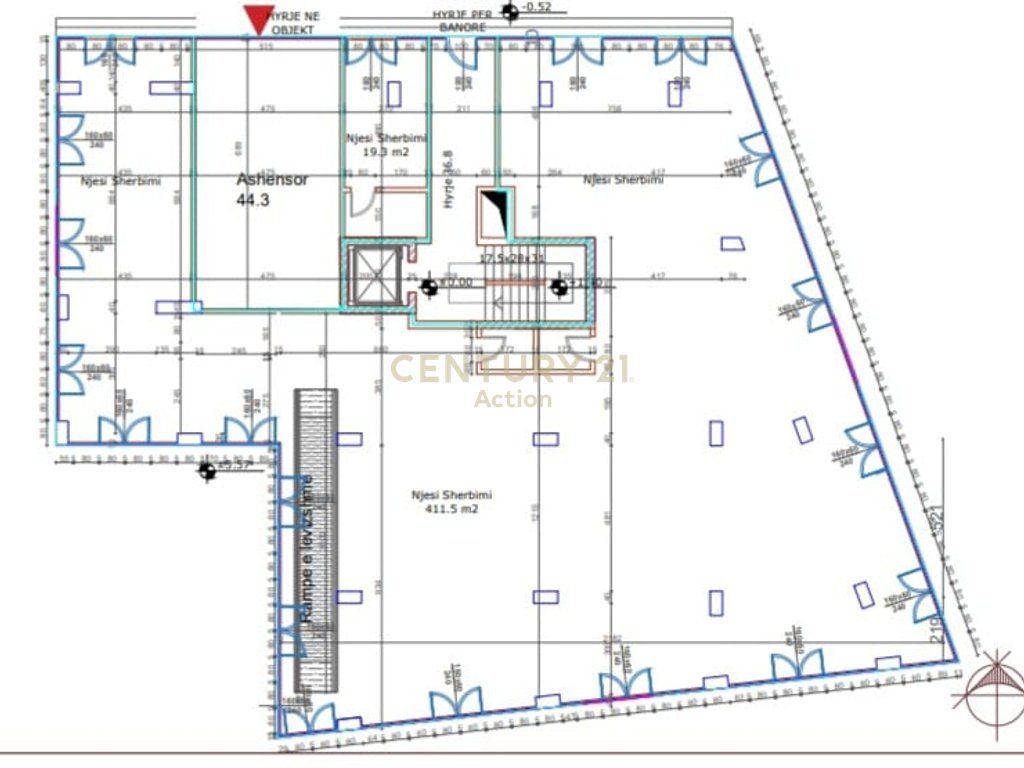 Ambient Komercial 3+1 Për Shitje në Brryl, Tiranë - Çmimi sipas kërkesës | 512 m²