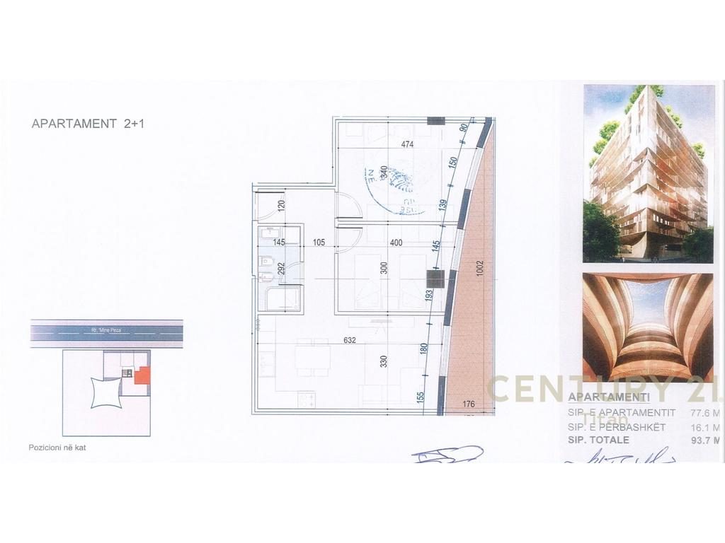 Apartament me qira- Residenca Mine Peza