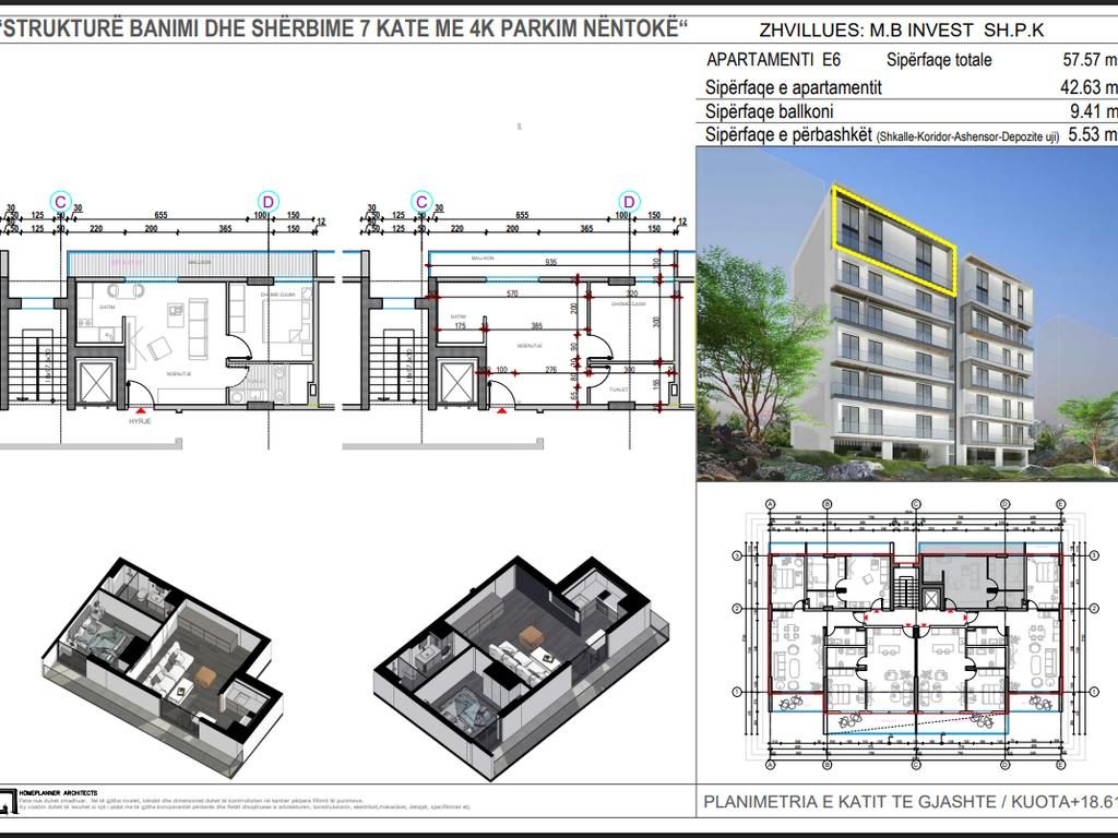 SARANDE,SHESIM APARTAMENT 1+1 NE RRUGEN "SKENDERBEU"