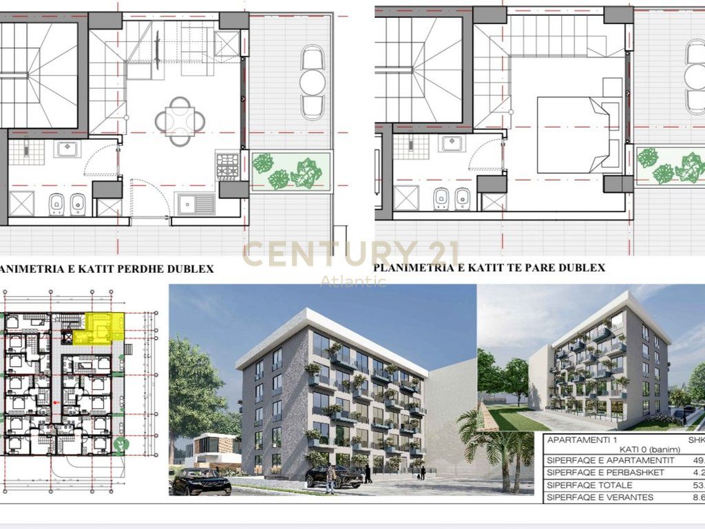 Duplex 1+1 Në Shitje në Durrës, Mali i Robit