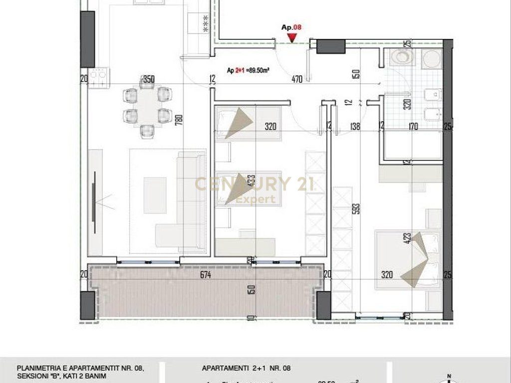 SHITET APARTAMENT 2+1 NE PASKUQAN BUZE RRUGES KRYESORE