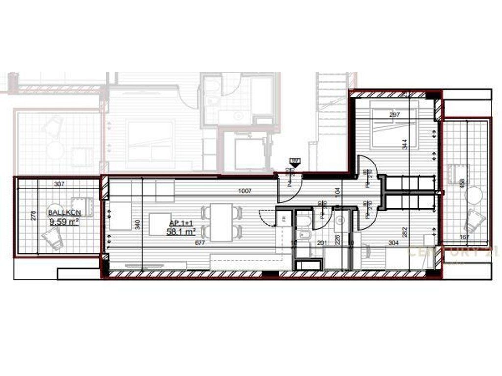 SHITET APARTAMENT 1+1 , SARANDE